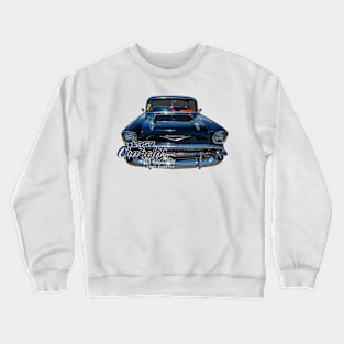 1957 Chevrolet BelAir 2 Door Hardtop Crewneck Sweatshirt